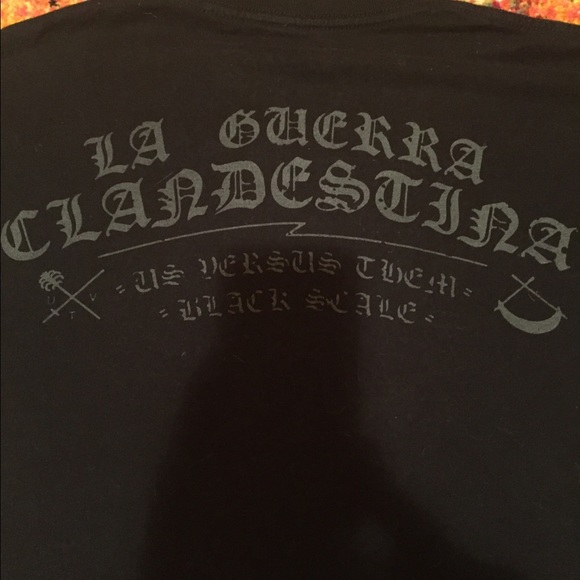 COPY - Black Scale tshirt Sz M. Good condition. - Picture 3 of 3